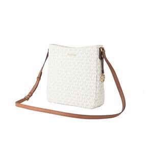 NWT MICHAEL KORS Jet Set Travel Large Messenger Bag Vanilla 2019